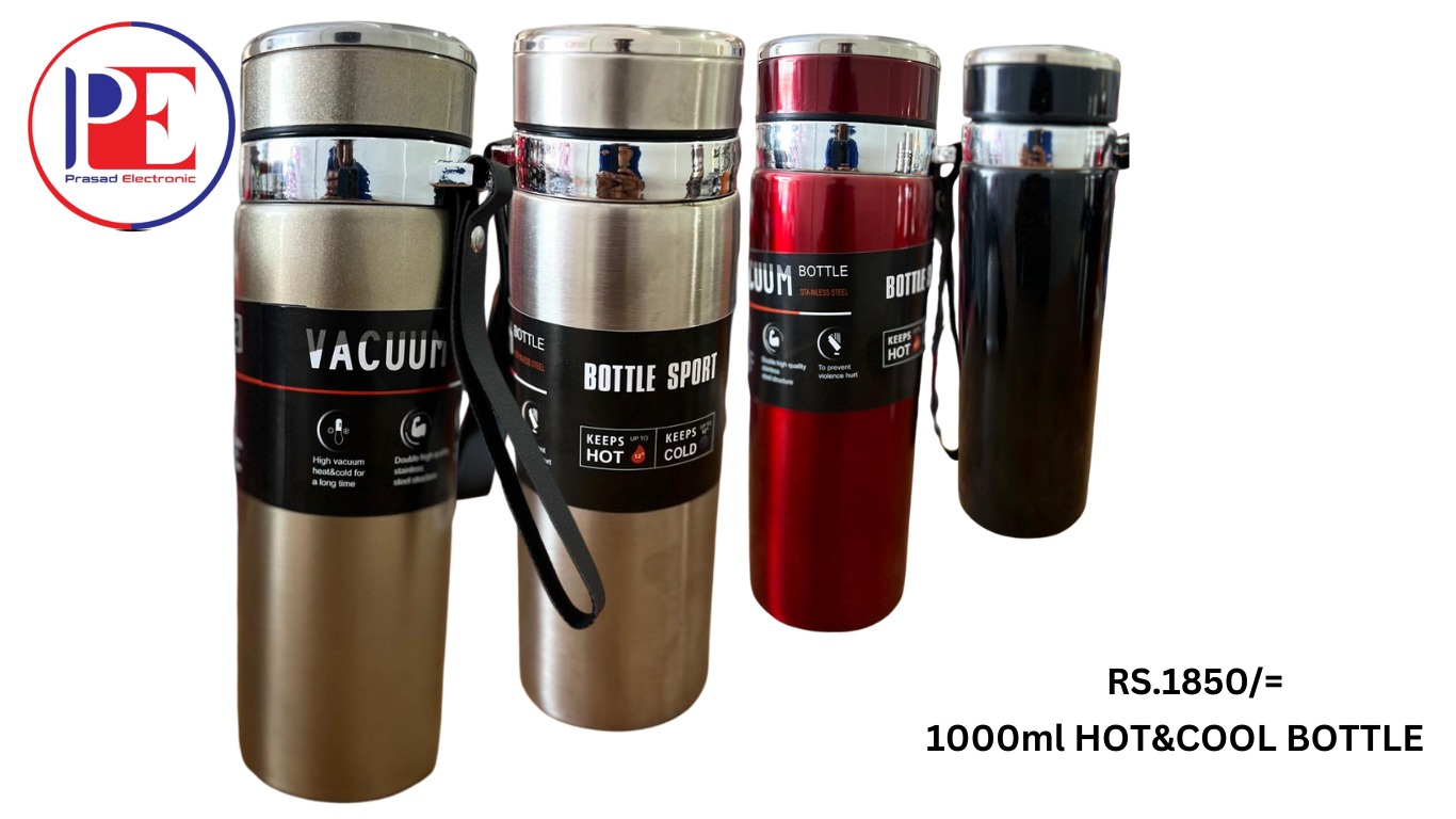 1000 ml Hot & Cool Steel water bottle